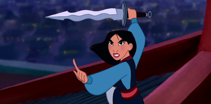 A still from Disney's original 1998 animated film "Mulan."