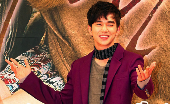 Yoo Seung-ho attends the SBS drama 'Remember' press conference at SBS Broadcasting Center on December 3, 2015 in Seoul, South Korea.