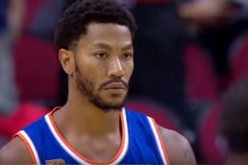 Derrick Rose prepares for his first game against the Rockets while playing under the NY Knicks