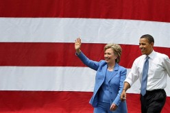 Hillary Clinton is the wife of United States' 42nd president Bill Clinton while Barack Obama is the 44th U.S. president.
