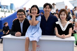 Director Yeon Sang-ho, actors Kim Su-an, Gong Yoo and Jung Yu-mi attend the 'Train To Busan (Bu_San-Haeng)' photocall during the 69th Annual Cannes Film Festival on May 14, 2016 in Cannes, France. 