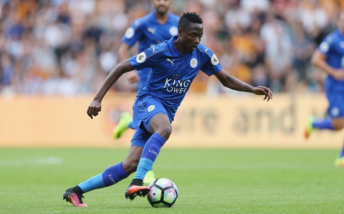 Leicester City winger Ahmed Musa.