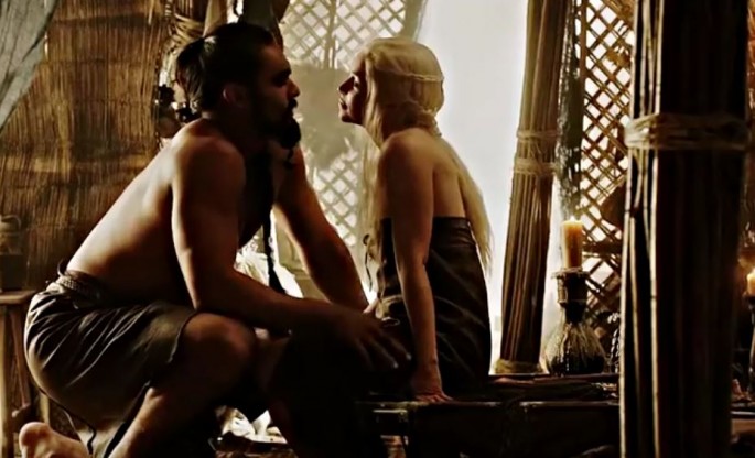 Drogo and Daenerys Targaryen.