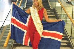 Arna Ýr Jónsdóttir, a 20-year-old former gymnast, represents Iceland at the 2016 Miss Grand International pageant.