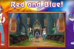 Trainers Red and Blue as seen in 'Pokemon Sun and Moon'