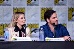 Jennifer Morrison and Colin O'Donoghue attend the 'Once Upon A Time' panel during Comic-Con International 2016 at San Diego Convention Center on July 23, 2016. 