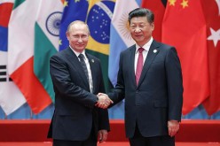 President Vladimir Putin and President Xi Jingping during the 2016 G20 Summit.