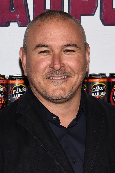 Director Tim Miller attends the 'Deadpool' fan event at AMC Empire Theatre on February 8, 2016 in New York City. 