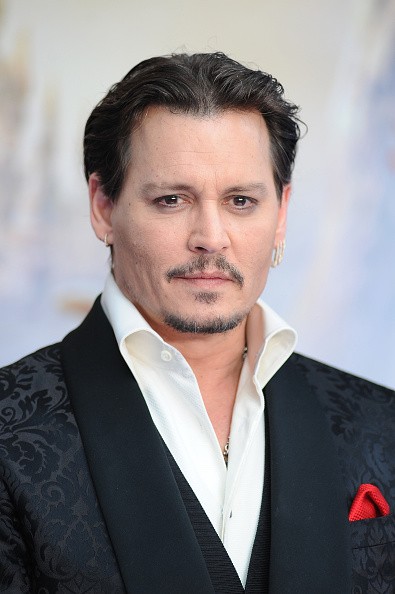 Johnny Depp attends the European premiere of 'Alice Through The Looking Glass' at Odeon Leicester Square on May 10, 2016 in London, England. 