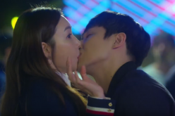 Lee Joon's kissing scene from the MBC drama 'Woman with a Suitcase.'