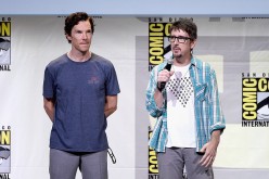 Actor Benedict Cumberbatch (L) and director Scott Derrickson attend the Marvel Studios presentation during Comic-Con International 2016 at San Diego Convention Center on July 23, 2016 in San Diego, California. 