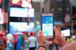 The 'Pokemon Go' craze hits New York City on July 25, 2016 in New York City. 