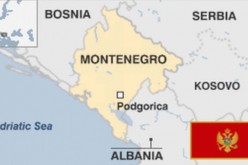 Montenegro's location in Europe.
