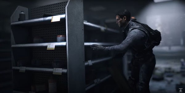 A "The Division" playable character seeks for food after their helicopter crashes in the desolate New York City.