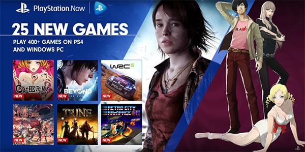 Sony reveals the new 25 PlayStation 3 games added to the PlayStation Now Library for November 2016.