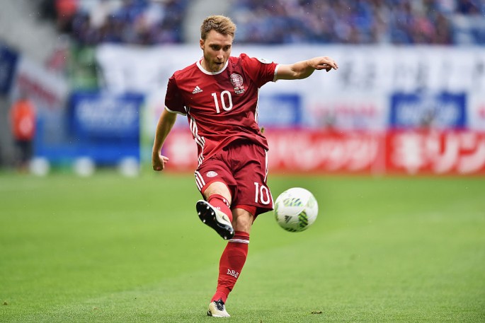 Denmark midfielder Christian Eriksen.