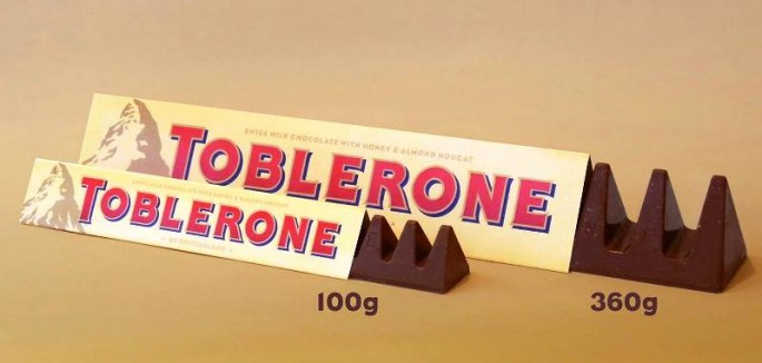 Downsized, Spaced Out Toblerone Upsets UK Fans: Is BREXIT Really to Blame?