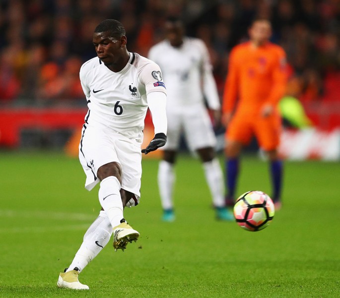 France midfielder Paul Pogba.