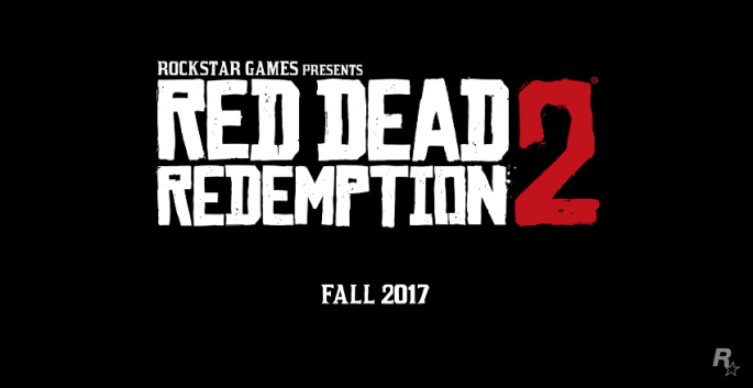 'Red Dead Redemption 2' logo is being displayed along with its dedicated release period shown below the logo.