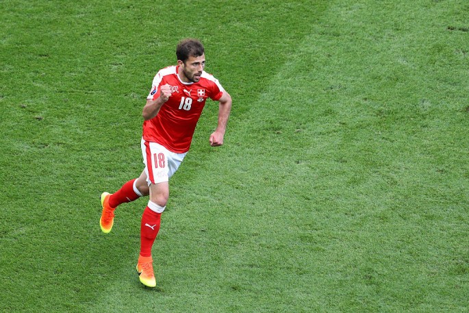 Switzerland forward Admir Mehmedi.
