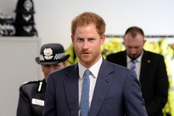 Prince Harry as he opens Nottingham's new Central Police Station on October 26, 2016 in Nottingham, England. 