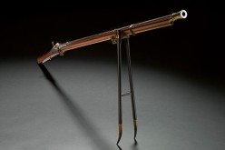 The musket is one of the earliest known firearms made by Chinese imperial armorers during the 18th century.