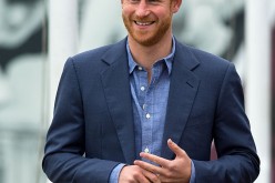 Prince Harry takes part in a training session during a celebration for the expansion of Coach Core at Lord's Cricket Ground on October 7, 2016 in London, England. 
