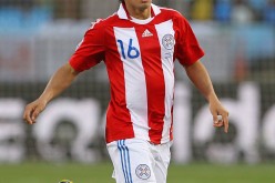 Paraguay midfielder Cristian Riveros.