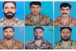 Pakistan Army soldiers killed by Indian Army fire on Nov. 14 at the LoC.       
