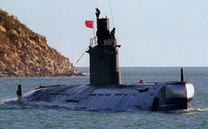 Type 035G submarine.       