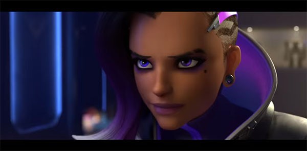 Blizzard entertainment adds Sombra to the character roster of "Overwatch."