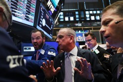 Traders in New York Stock Exchange after Donald Trump Election Presidency