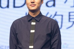 Lee Min Ho attends a press conference for a commercial event on September 11, 2014 in Taipei, Taiwan