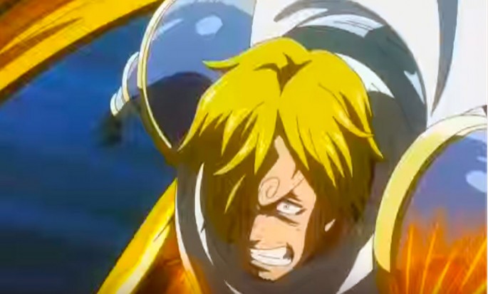 Sanji of "One Piece" as seen in the movie trailer.
