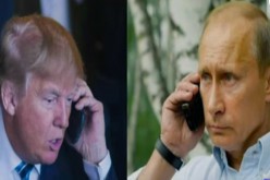 Donald Trump calling Putin.