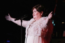 Susan Boyle performs at the Balboa Theater on Oct. 8, 2014 in San Diego, California. 