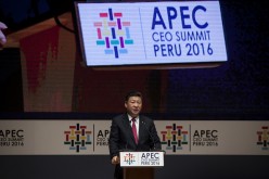 Chinese President Xi Jinping speaks about accelerating regional economic integration at the recent APEC summit in Lima, Peru.