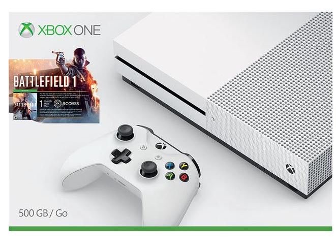Xbox One S 'Battlefield 1' Bundle