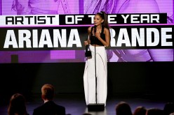 Singer Ariana Grande accepts Artist of the Year onstage during the 2016 American Music Awards at Microsoft Theater on November 20, 2016 in Los Angeles, California.