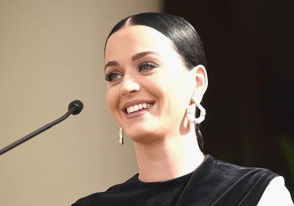 Katy Perry attends Capitol Records Honored by the Hollywood Chamber of Commerce with a 'Star Of Recognition' at Capitol Records Tower on November 15, 2016 in Los Angeles, California.