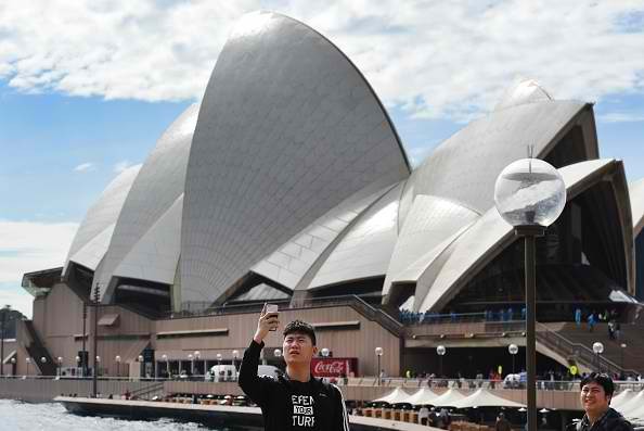 Australia is one of the top destinations for Chinese tourists during the Chinese New Year.