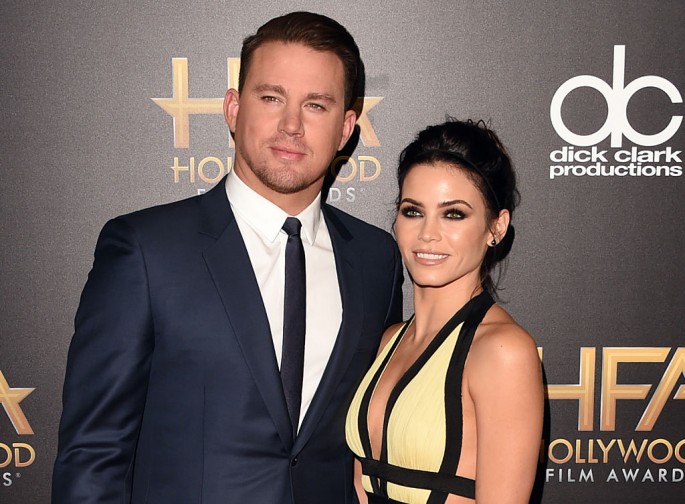 Actors Channing Tatum (L) and Jenna Dewan Tatum attend the 19th Annual Hollywood Film Awards at The Beverly Hilton Hotel on November 1, 2015 in Beverly Hills, California.