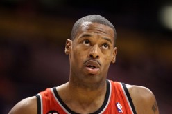 Marcus Camby looks on during the NBA game between the Blazers and Suns at US Airways Center on December 10, 2010.
