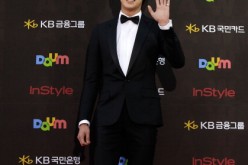  Actor Jung Il-Woo arrives for the 47th PaekSang Art Awards at Kyunghee University Art Center on May 26, 2011 in Seoul, South Korea.