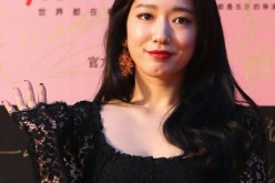 South Korean actress Park Shin Hye arrives for the red carpet of the 17th Shanghai International Film Festival at Shanghai Grand Theatre on June 14, 2014 in Shanghai, China.   