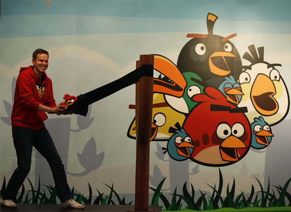 Rovio's "Angry Birds" has reached a whopping half a billion downloads in China.