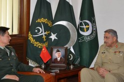 General Zhao Zongqi congratulates General Qamar Javed Bajwa.