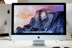  The new 27 inch iMac with 5K Retina display is displayed during an Apple special event on October 16, 2014 in Cupertino, California. 