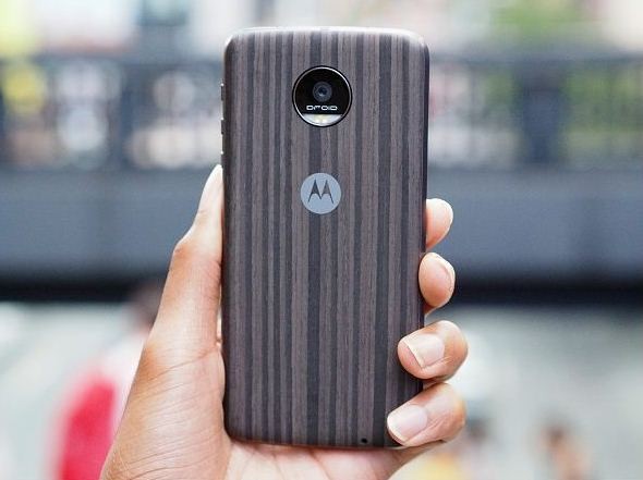 Motorola launches Moto Z Droid with Moto Mods at High Line on August 4, 2016 in New York City. 