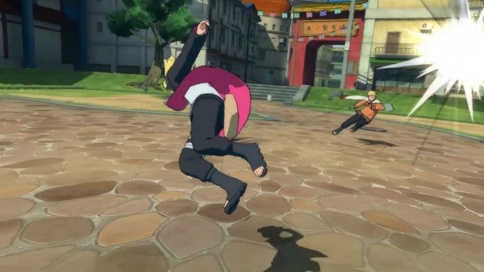 Boruto battles Hokage Naruto in 'Naruto Shippuden: Ultimate Ninja Storm 4 Road to Boruto.'